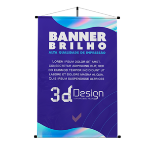 Banner Vinil Brilho 280g Vertical