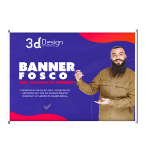 Banner Vinil Fosco 280g Horizontal