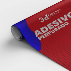 Adesivo Perfurado
