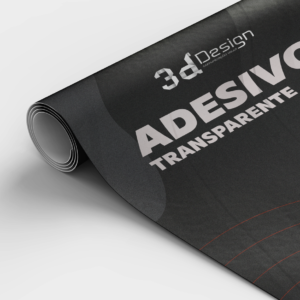 Adesivo Transparente Fosco