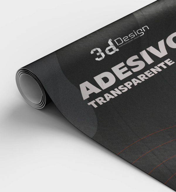 Adesivo Transparente Fosco